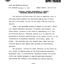 Interior, Defense Departments to Improve Waterfowl Habitat on Military Lands September 16, 1988