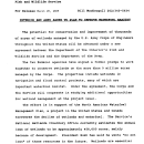 Interior and Army Agree to Plan to Improve Waterfowl Habitat March 20, 1989
