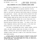 Final Frameworks for 1989-90 Waterfowl Season Issued October 4, 1989