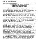 Fish and Wildlife Service to Prepare Comprehensive Management Plan for National Wildlife Refuges January 17,1990