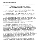 Interior's Fish and Wildlife Service Completes New Recreational Fisheries Policy March 1, 1990