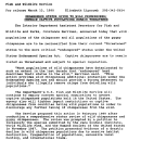 Endangered Status Given to Wild Chimpanzees; Certain Captive Populations Remain Threatened March 12, 1990