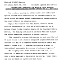International Commitment for Whooping Crane Renewed; Revised Memorandum Outlines Recovery Actions for U.S. and Canada March 19, 1990