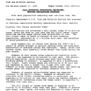 Fall Waterfowl Migrations Projected; Hunting Regulations Proposed August 17, 1990