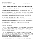 Interior Secretary Lujan Announces Northern Spotted Owl Recovery Team February 05,1991