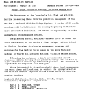 Public Input Sought on National Wildlife Refuge Plan February 26, 1991