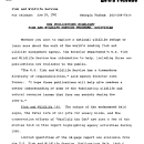 New Publications Highlight Fish and Wildlife Service Programs, Activities June 24, 1991