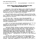 Record Amount Spent on Wetland Conservation Under North American Waterfowl Plan November 29, 1991