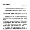 Usfws Investigation Culminates in Landmark Extradition of Accused South African Wildlife Smuggler May 18, 1992