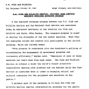 U.S. Fish and Wildlfie Service, National Park Service Announce Employee Exchange Program October 29, 1992
