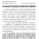 U.S. Fish and Wildlife Service and the National Rifle Association Sign Memorandum of Understanding to Promote Wildlife Conservation December 17, 1992
