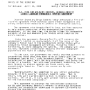 U.S. Fish and Wildlife Service, Georgia-Pacific Launch Landmark Endangered Species Agreement April 15, 1993