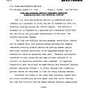 Fish and Wildlife Service Considers Approving Bismuth-Tin Shot for Waterfowl Hunting August 23, 1994