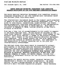 North American Waterfowl Managment Plant Committee Seclects Recipients of Its 1995 Wetlands Conservation Awards April 24, 1995
