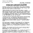 Secretary Babbitt, Alaska Natives Sign Agreement to Protect Bear, Salmon Habitat on Kodiak Island May 23, 1995
