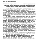 Continuing Decline in Breeding Populations of Migratory Geese Likely to Lead to Hunting Restrictions in Atlantic Flyway July 14, 1995