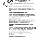 A Sampling of Events for "National Wildlife Refuge Week" October 8-14, 1995 October 03, 1995
