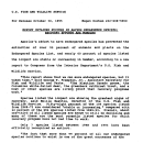 Report Outlines Success in Saving Endangered Species: Recovery Efforts Are Working October 30, 1995