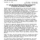 U.S. Fish and Wildlife Service Recommends Reintroduction of "Experimental" Population of Mexican Wolf; No Decision yet on Whether to Proceed December 19, 1996