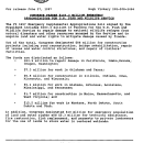 Congress Passes $103.3 Million Emergency Appropriations for U.S. Fish and Wildlife Service June 27, 1997