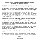 Service Proposes Regulatory Changes for Woodcock Seasons in Response to Population Declines July 18, 1997