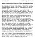 Number of Anglers Falls Slightly in 1996; Hunter Numbers Stable August 27,1997