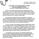 Landmark Law Charts Bright Course for Management of the National Wildlife Refuge System October 09,1997