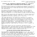 Migratory Bird Conservation Commission Approves $14.7 Million to Acquire Lands for National Wildlife Refuge System October 16, 1998