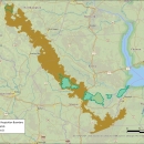 Proposed Expansion of Roanoke River National Wildlife Refuge Alternative D Map