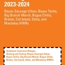 Southeast Louisiana Refuges Annual User Brochure and Regulations