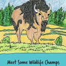 Meet some Wildlife Champs coloring book