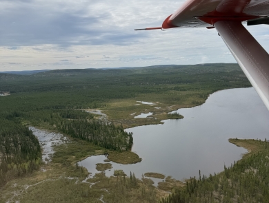habitat just south of Lake Athabasca, Saskatchewan