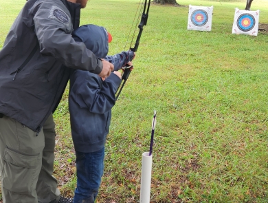 Wilderness Day Camp Archery 