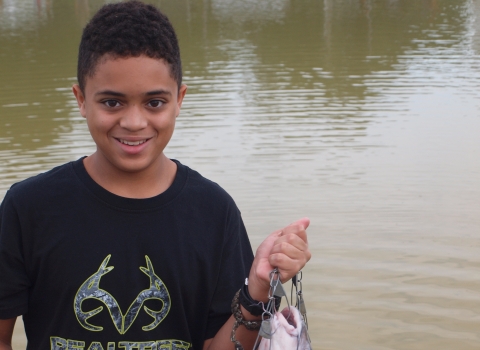 Fish Fest Youth With Catch