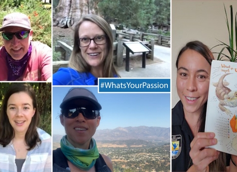 A collage of staff members. A banner reads "#WhatsYourPassion