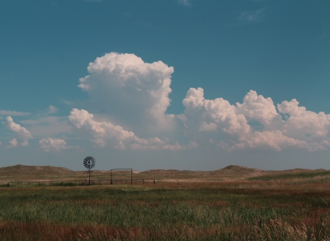 Clouds in the Nebraska Sandhills