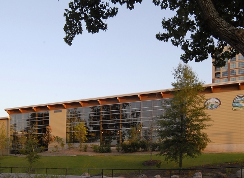 Front image of the Witt Stephens Jr. Central Arkansas Nature Center