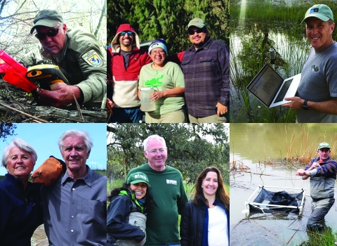 Montage of recovery partners.