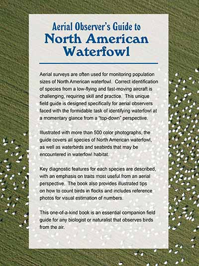 Aerial Observer's Guide to North American Waterfowl back cover 